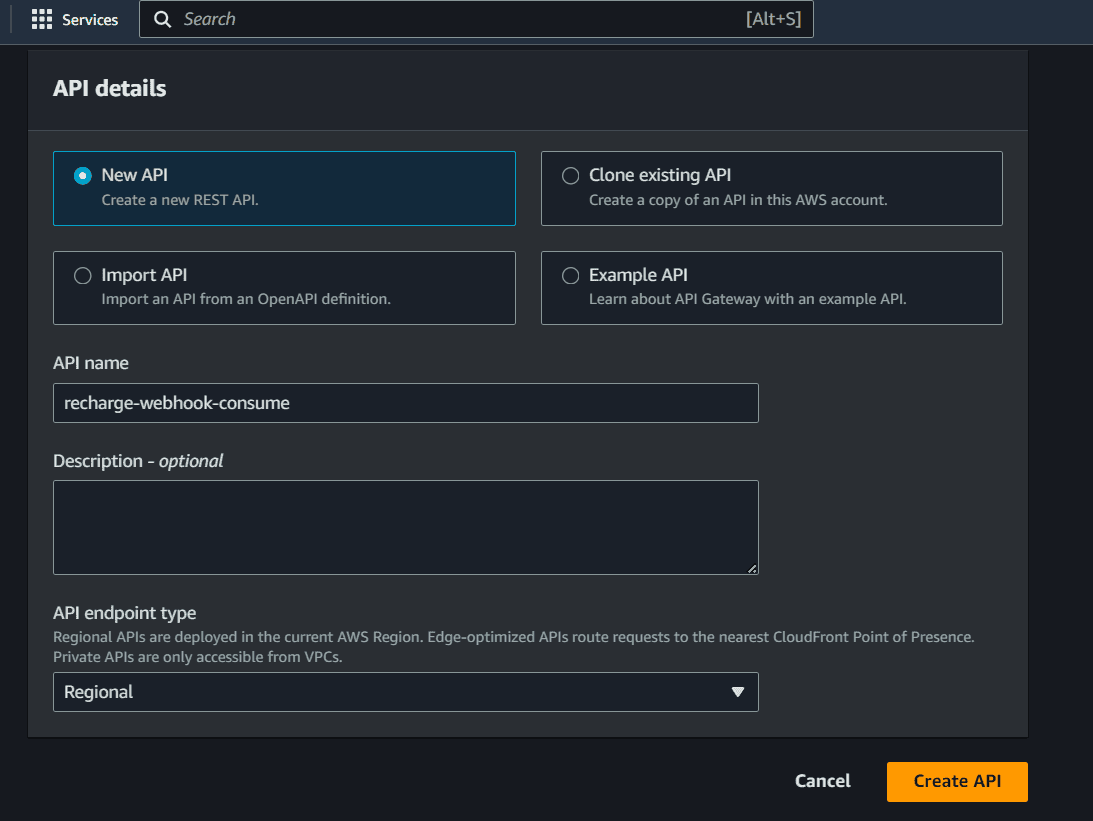 api gateway config