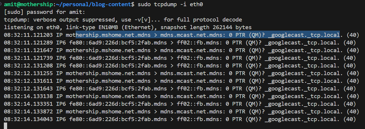 tcpdump